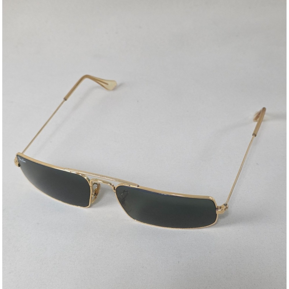 Ray-Ban W1857 XSAR B&L USA Vintage Sunglasses BL G15 Rare Gold Frame Collectors - Picture 3 of 11